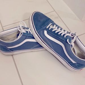 Size 10.5 Blue Vans